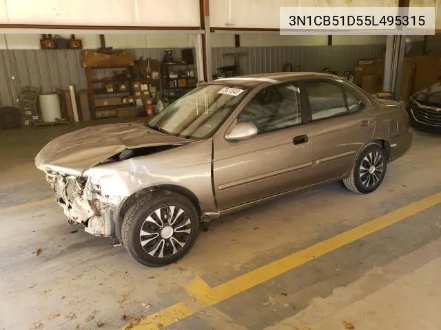 3N1CB51D55L495315 2005 Nissan Sentra 1.8