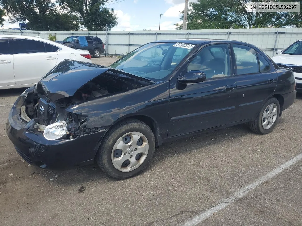 3N1CB51D05L502297 2005 Nissan Sentra 1.8