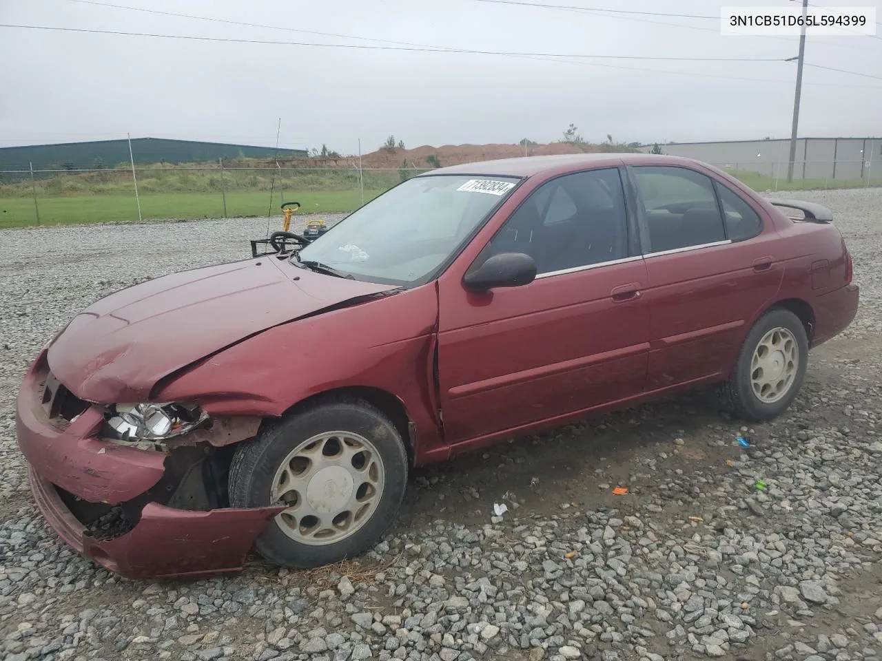 2005 Nissan Sentra 1.8 VIN: 3N1CB51D65L594399 Lot: 71392834