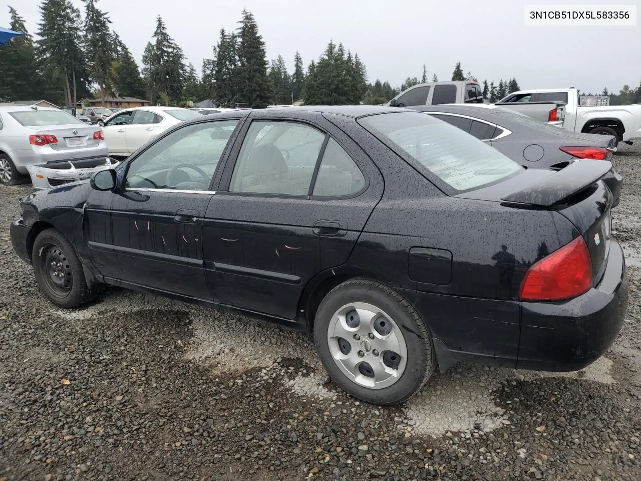 2005 Nissan Sentra 1.8 VIN: 3N1CB51DX5L583356 Lot: 72792724