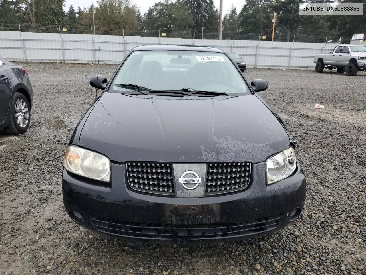 2005 Nissan Sentra 1.8 VIN: 3N1CB51DX5L583356 Lot: 72792724