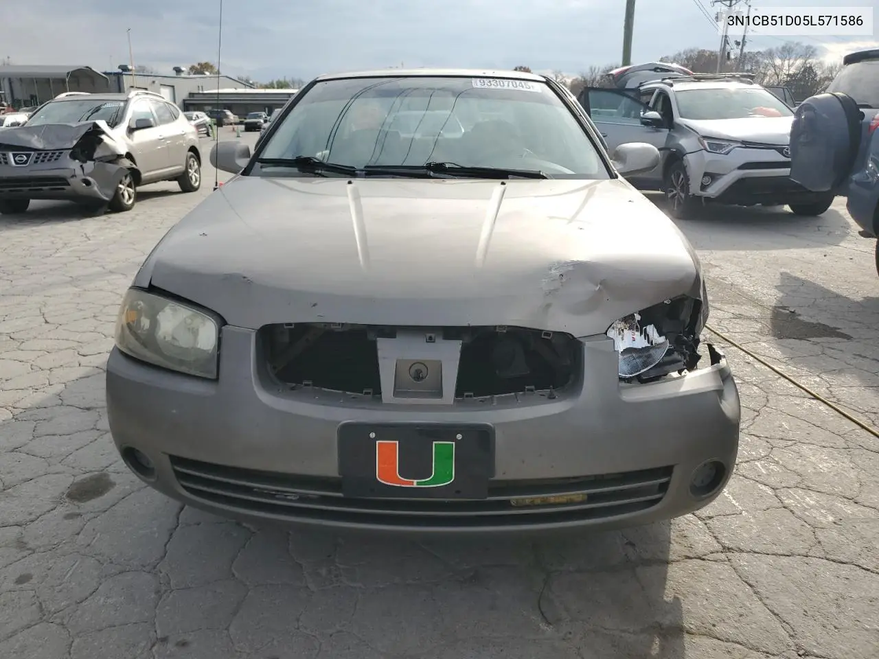 3N1CB51D05L571586 2005 Nissan Sentra 1.8