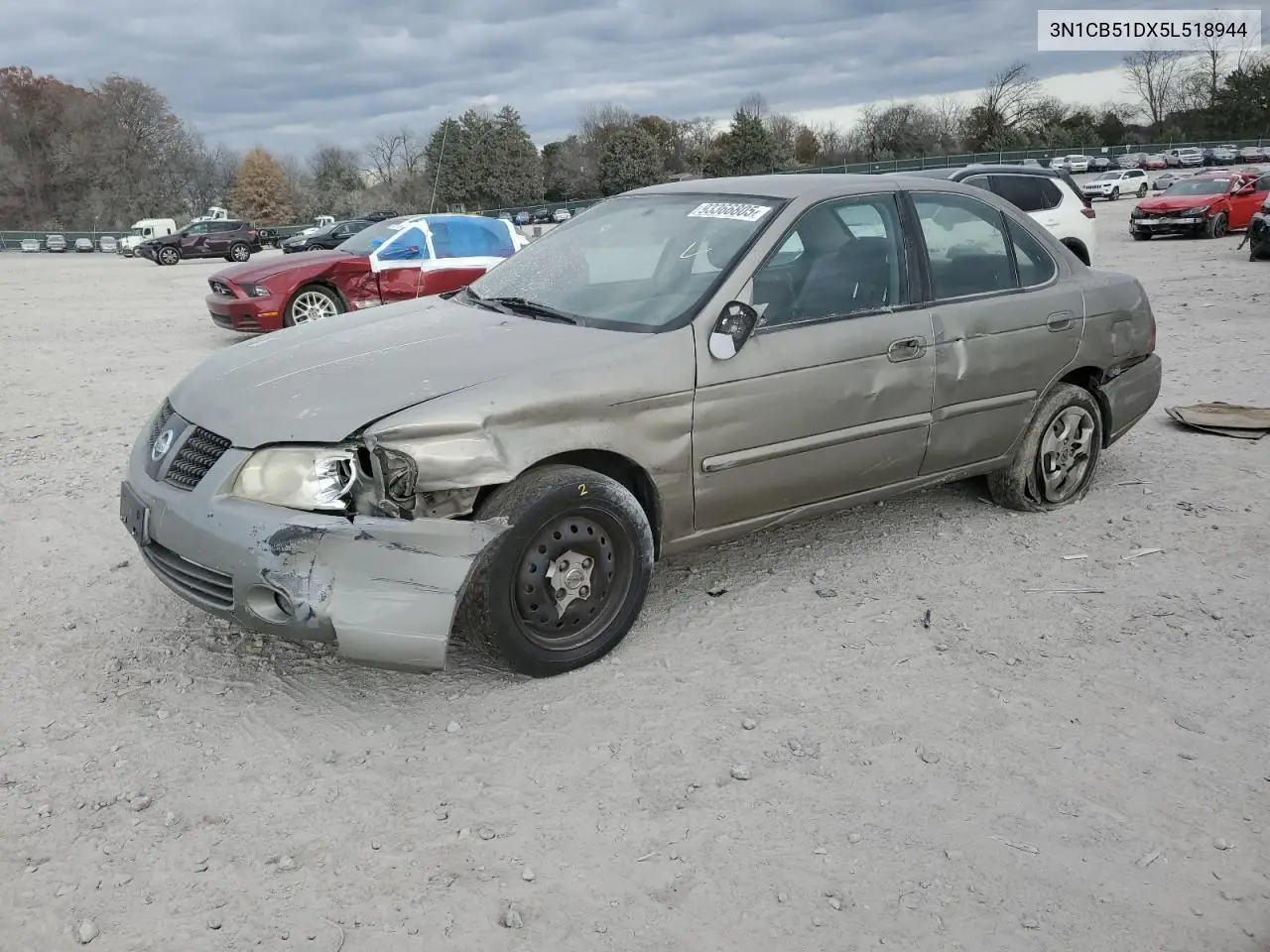 3N1CB51DX5L518944 2005 Nissan Sentra 1.8