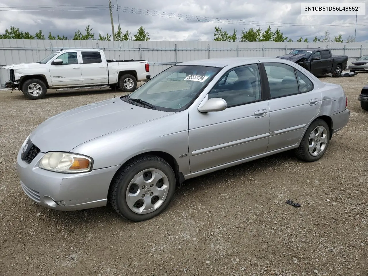 3N1CB51D56L486521 2006 Nissan Sentra 1.8