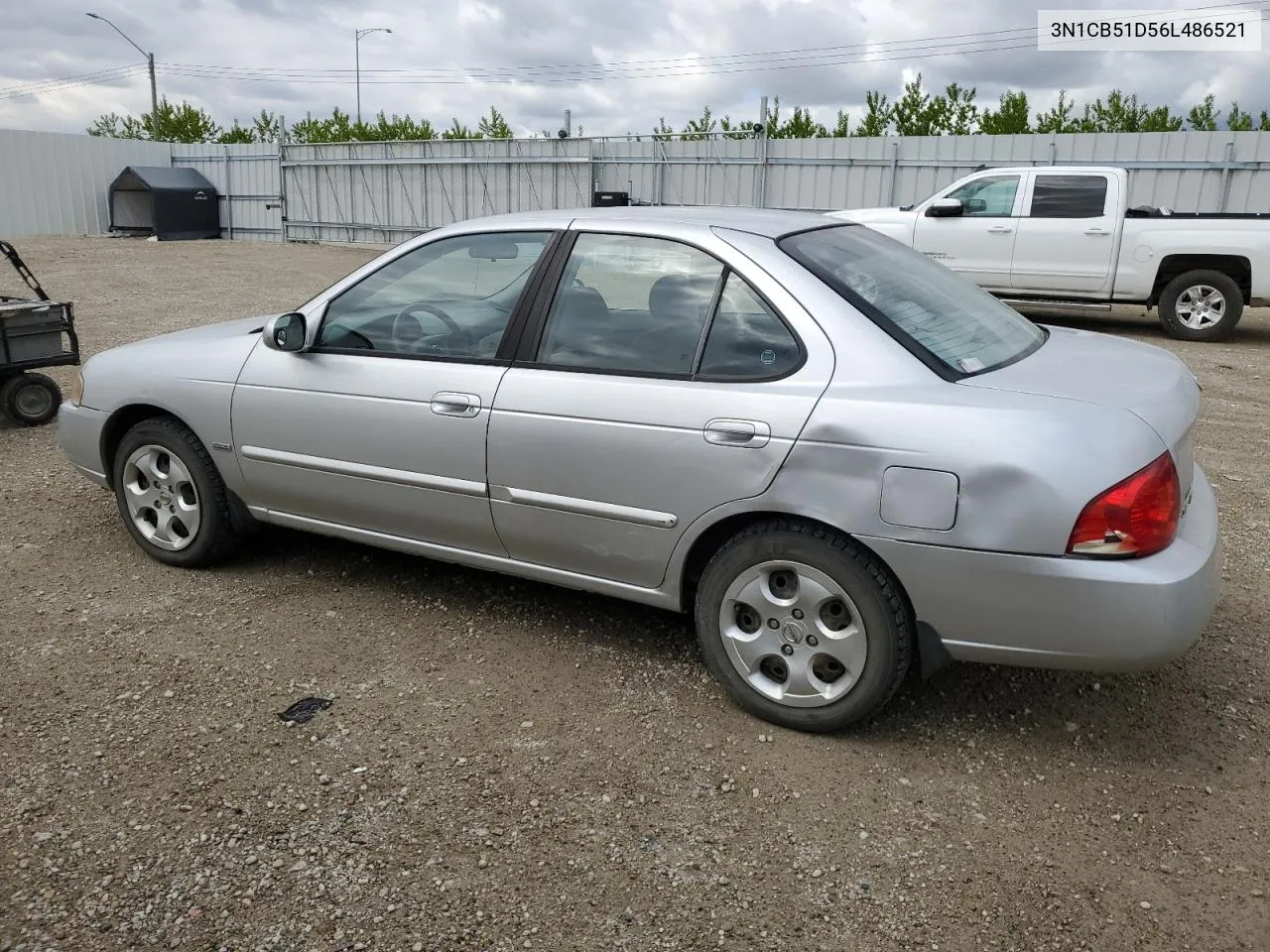 2006 Nissan Sentra 1.8 VIN: 3N1CB51D56L486521 Lot: 55650104