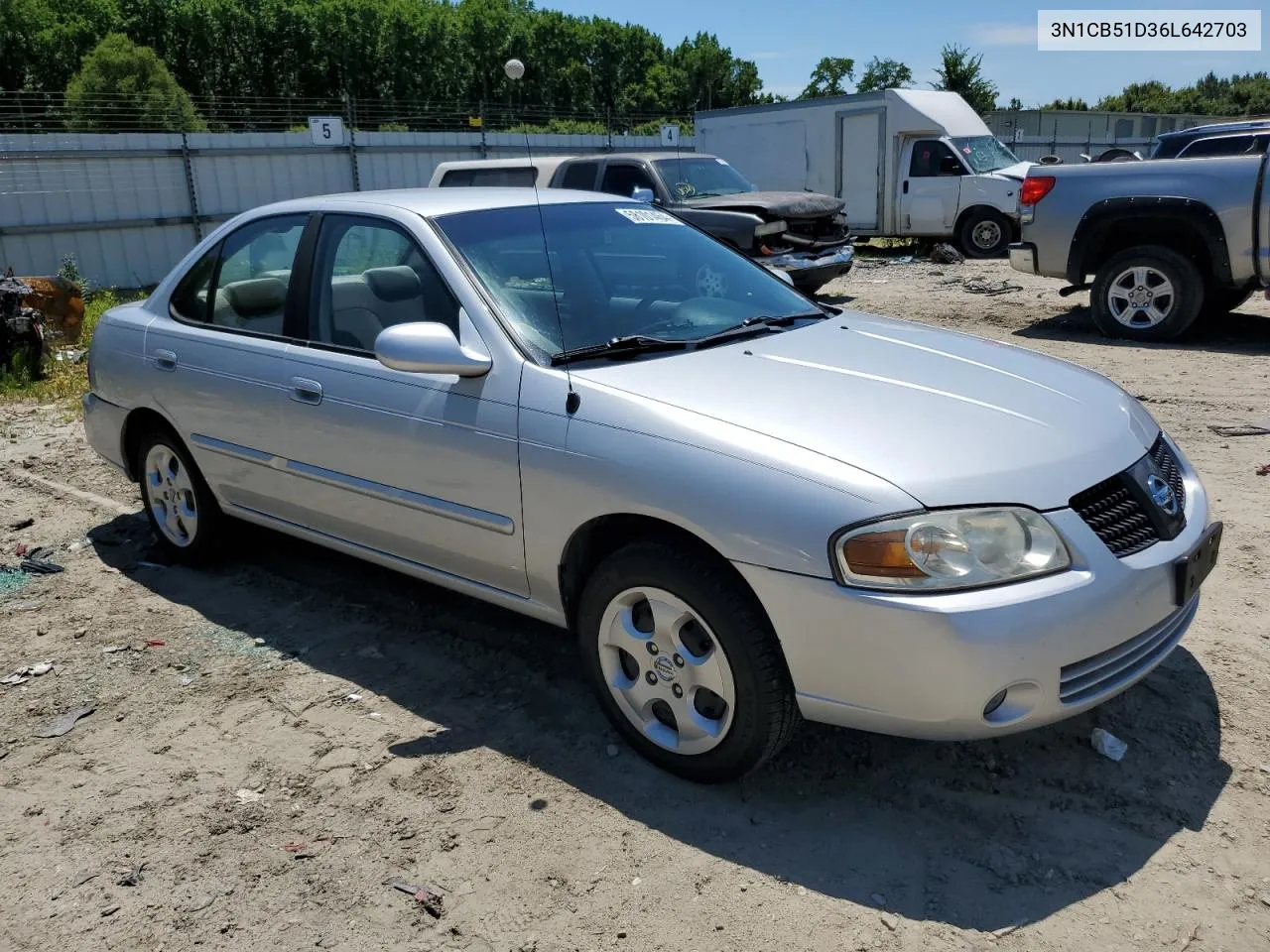 3N1CB51D36L642703 2006 Nissan Sentra 1.8