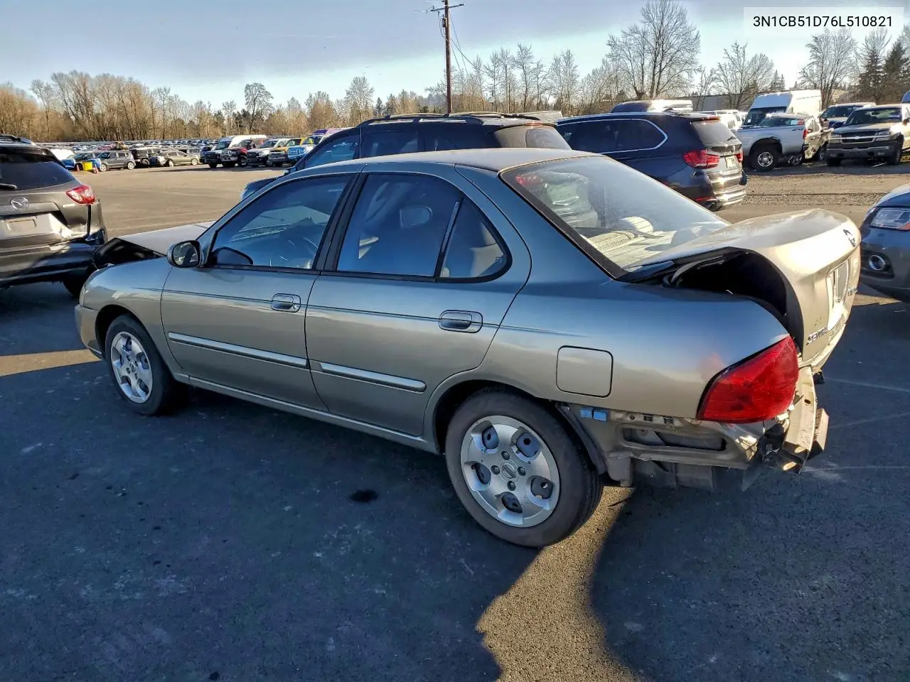 3N1CB51D76L510821 2006 Nissan Sentra 1.8