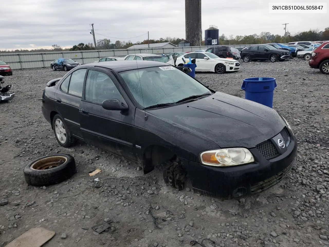 3N1CB51D06L505847 2006 Nissan Sentra 1.8