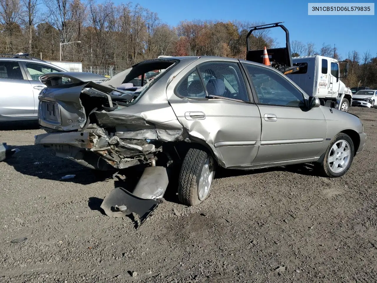 3N1CB51D06L579835 2006 Nissan Sentra 1.8