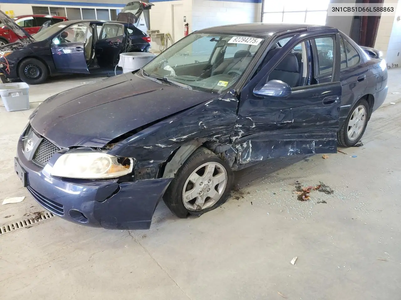 3N1CB51D66L588863 2006 Nissan Sentra 1.8