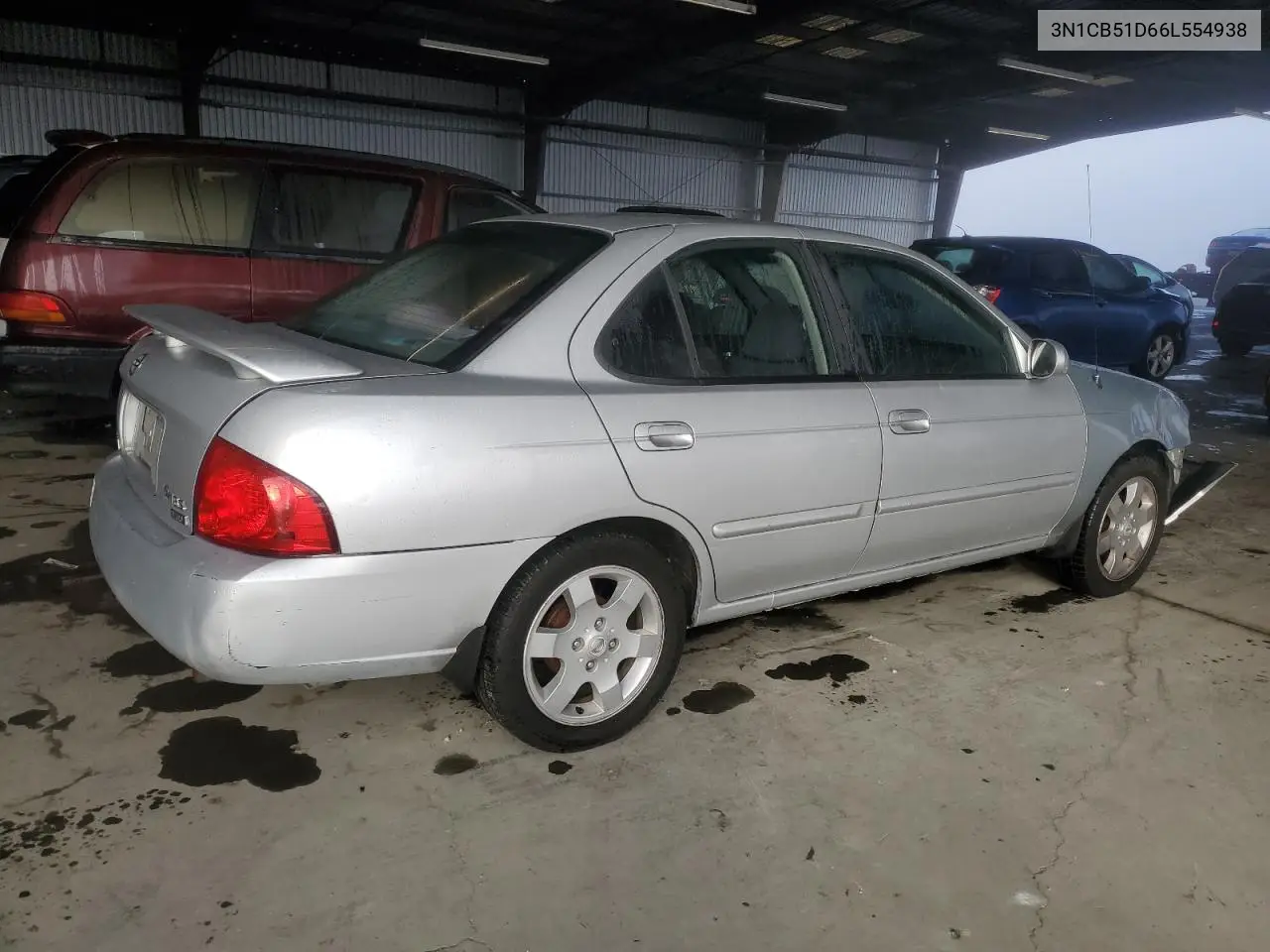 3N1CB51D66L554938 2006 Nissan Sentra 1.8