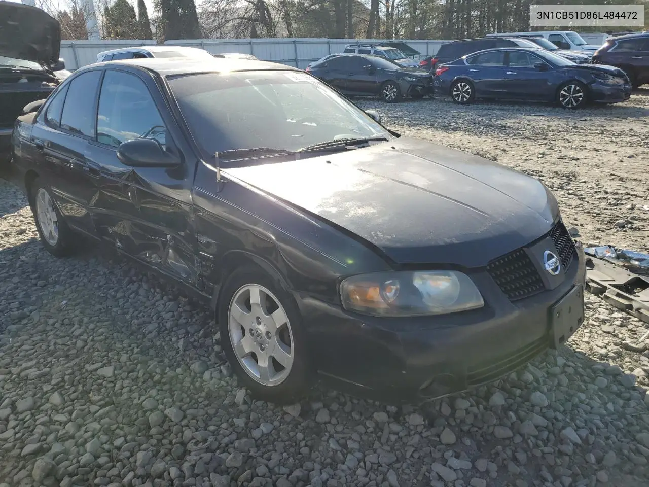 3N1CB51D86L484472 2006 Nissan Sentra 1.8