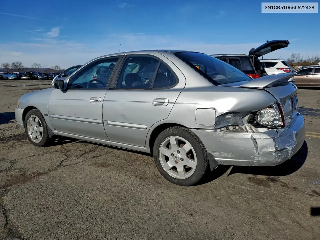 3N1CB51D66L622428 2006 Nissan Sentra 1.8