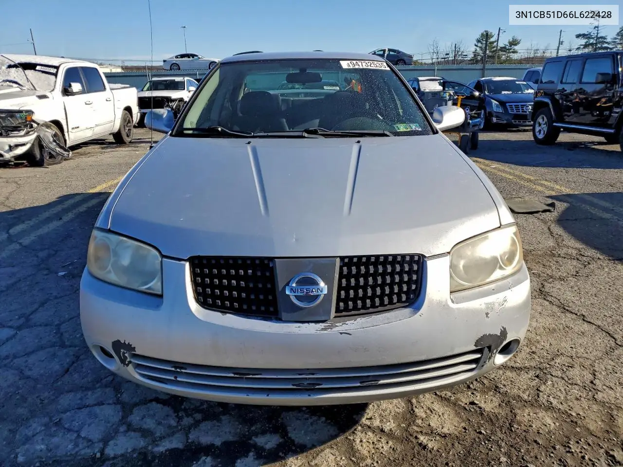 3N1CB51D66L622428 2006 Nissan Sentra 1.8