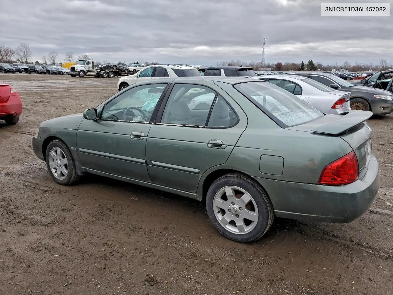 3N1CB51D36L457082 2006 Nissan Sentra 1.8