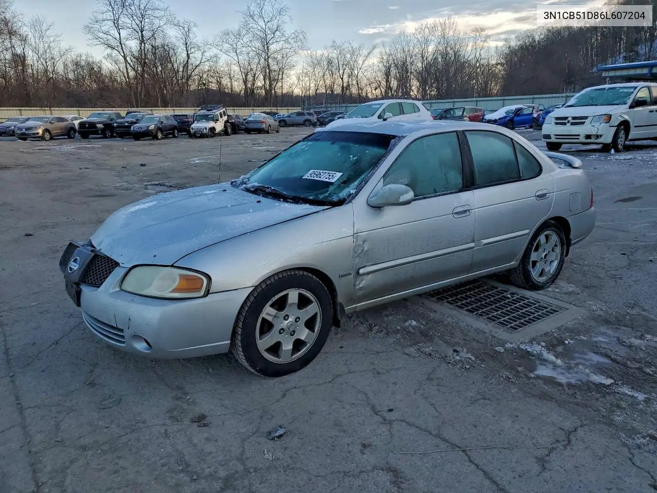 3N1CB51D86L607204 2006 Nissan Sentra 1.8
