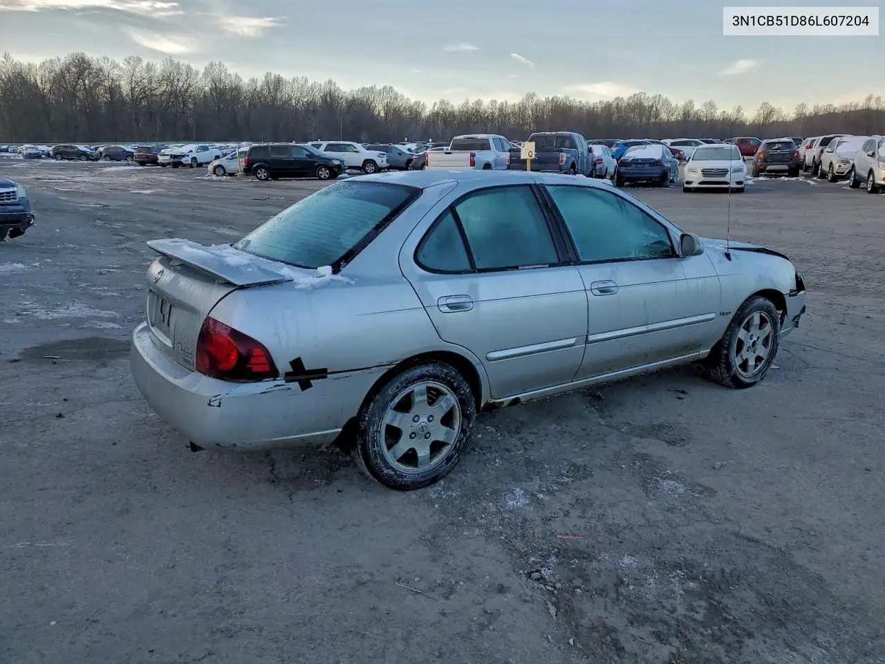 3N1CB51D86L607204 2006 Nissan Sentra 1.8