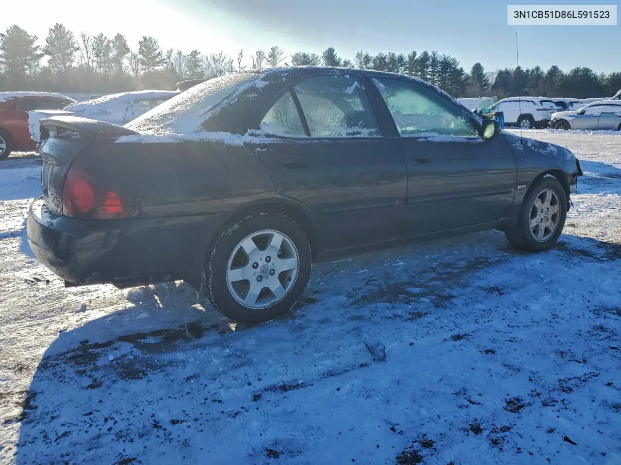 3N1CB51D86L591523 2006 Nissan Sentra 1.8