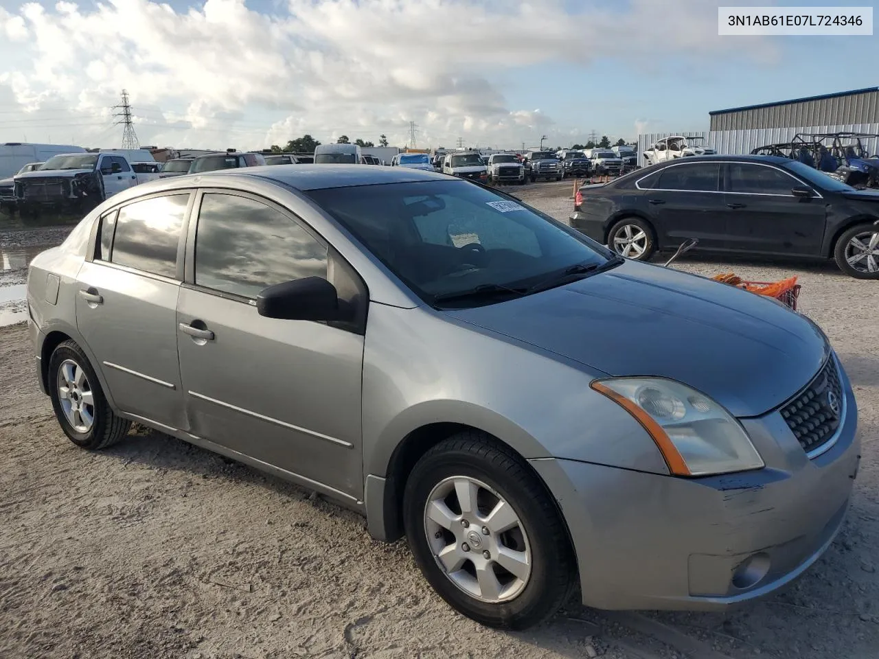 3N1AB61E07L724346 2007 Nissan Sentra 2.0