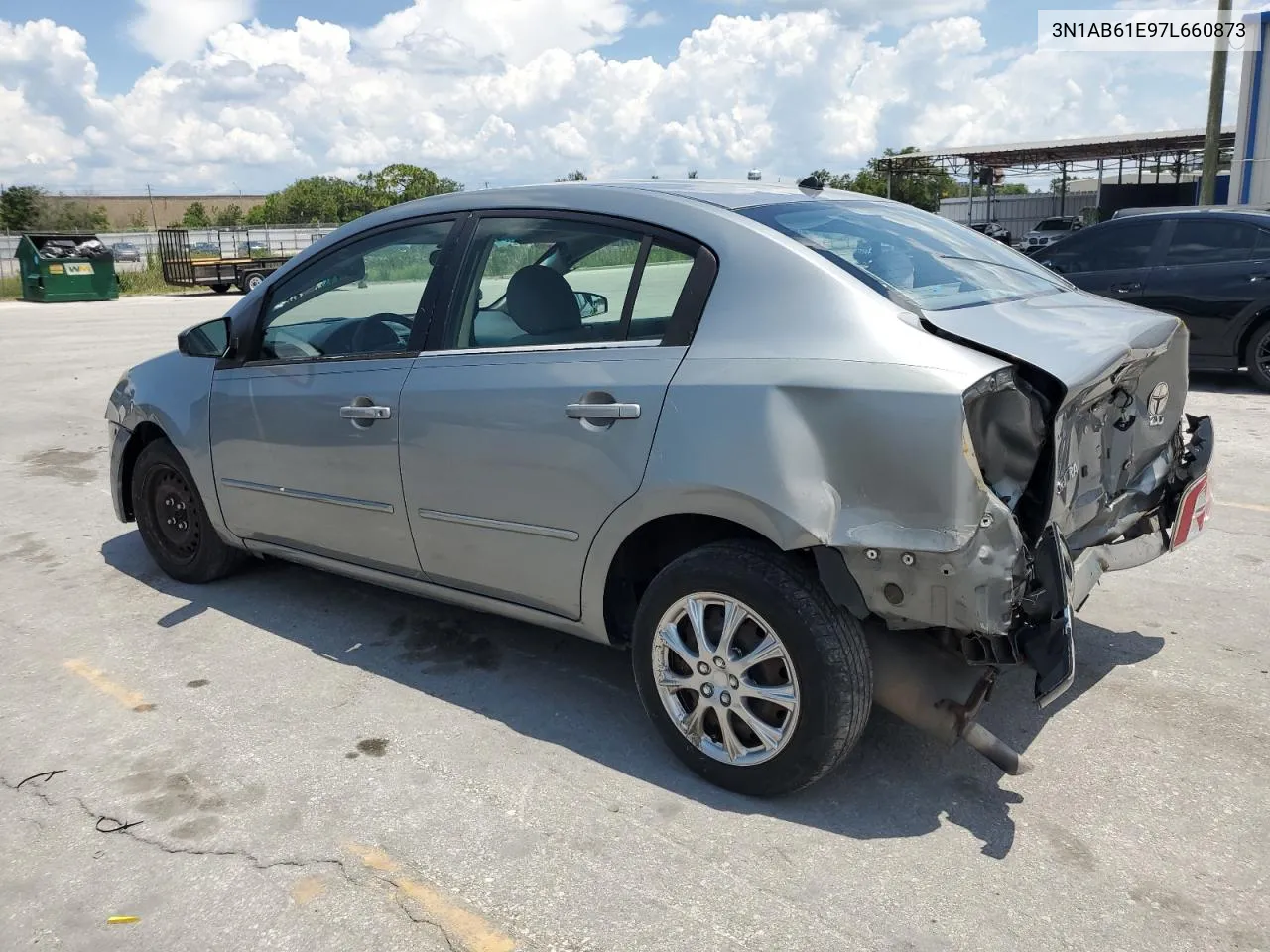 2007 Nissan Sentra 2.0 VIN: 3N1AB61E97L660873 Lot: 62071014