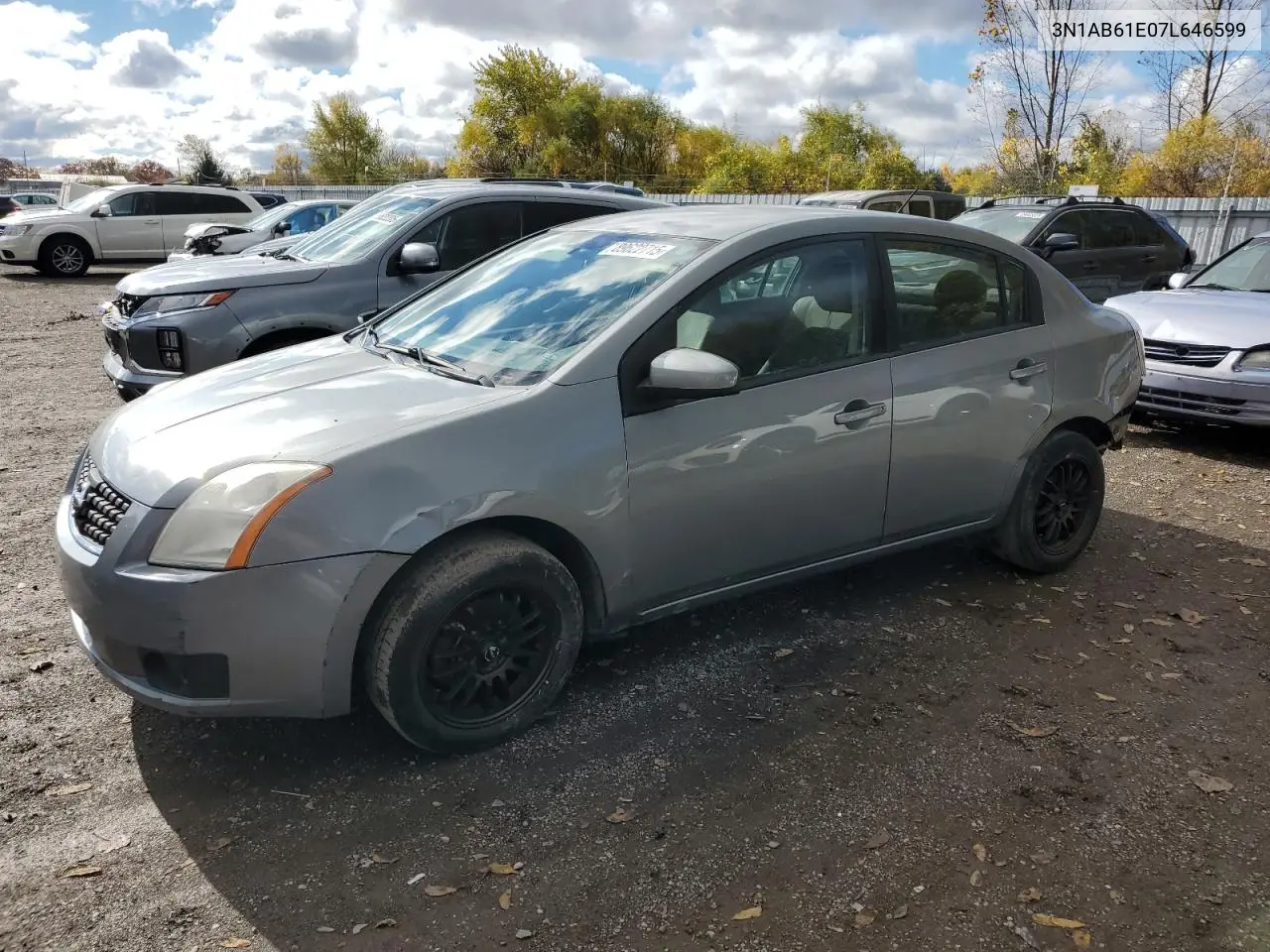 3N1AB61E07L646599 2007 Nissan Sentra 2.0
