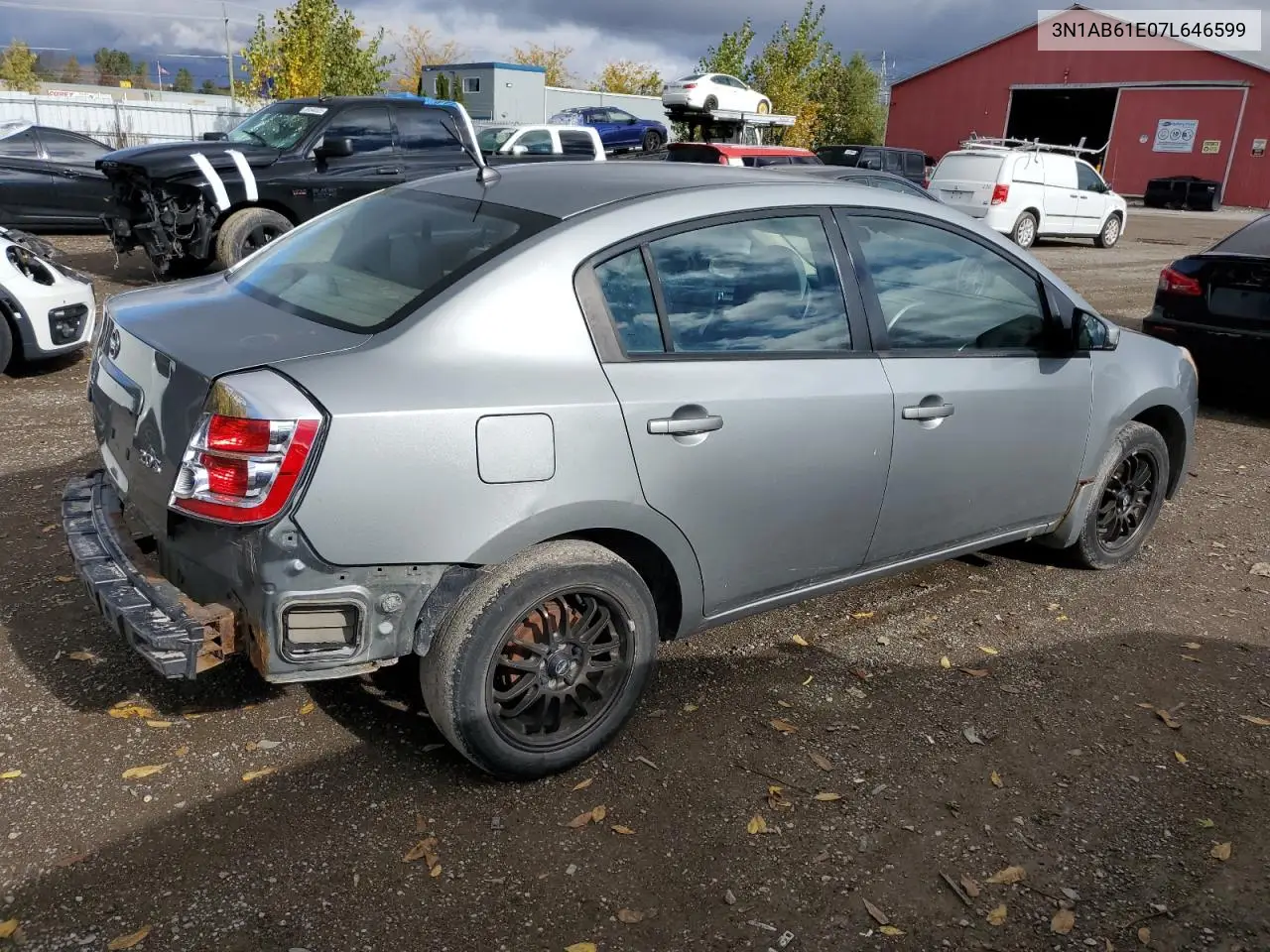 3N1AB61E07L646599 2007 Nissan Sentra 2.0