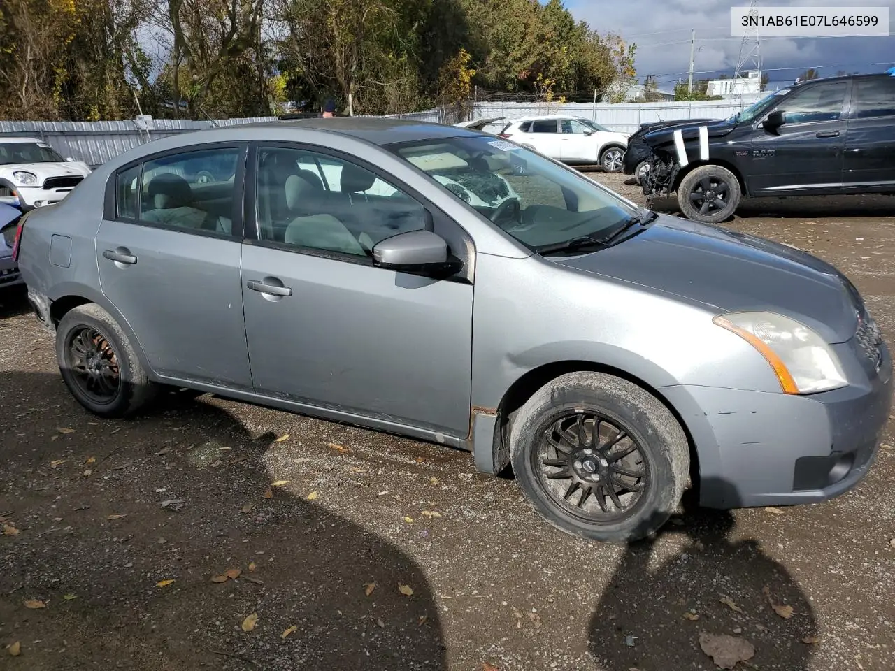 3N1AB61E07L646599 2007 Nissan Sentra 2.0