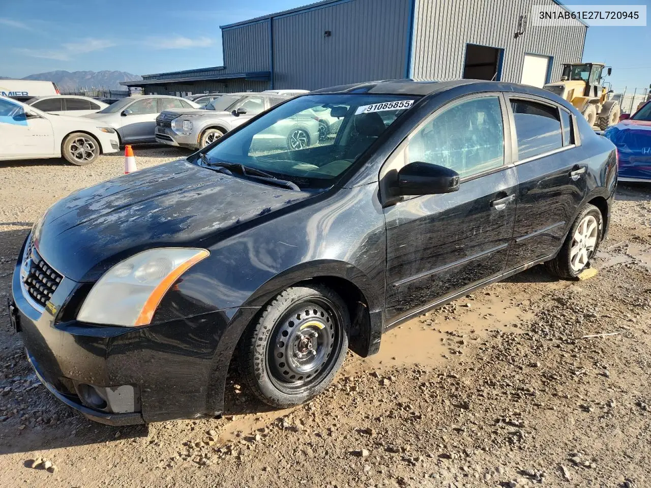 3N1AB61E27L720945 2007 Nissan Sentra 2.0