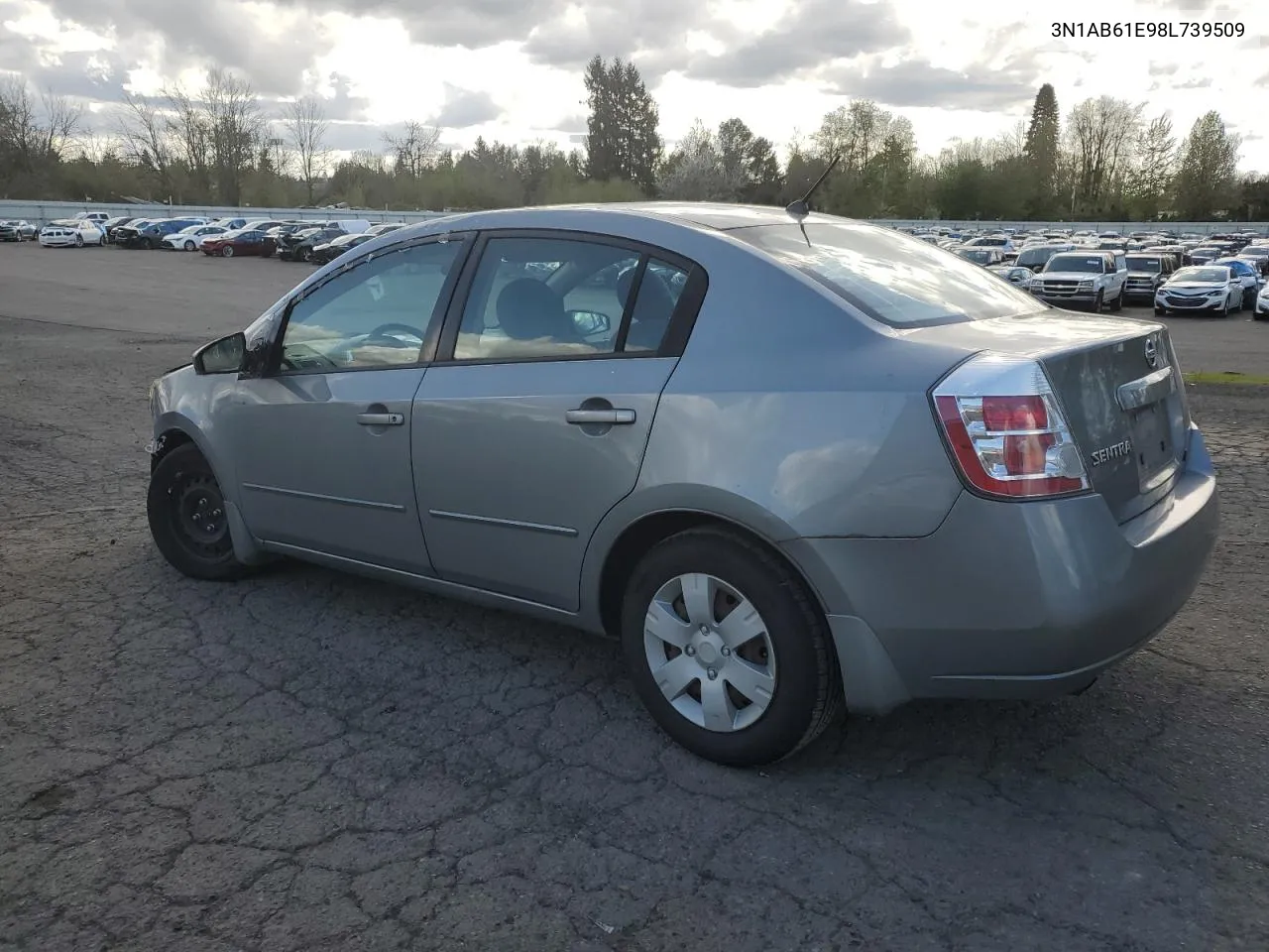 2008 Nissan Sentra 2.0 VIN: 3N1AB61E98L739509 Lot: 49627254