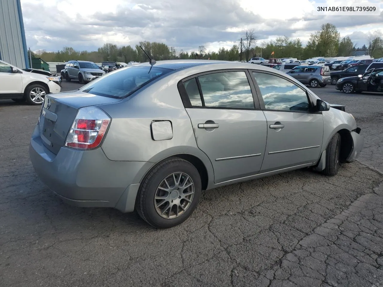 2008 Nissan Sentra 2.0 VIN: 3N1AB61E98L739509 Lot: 49627254