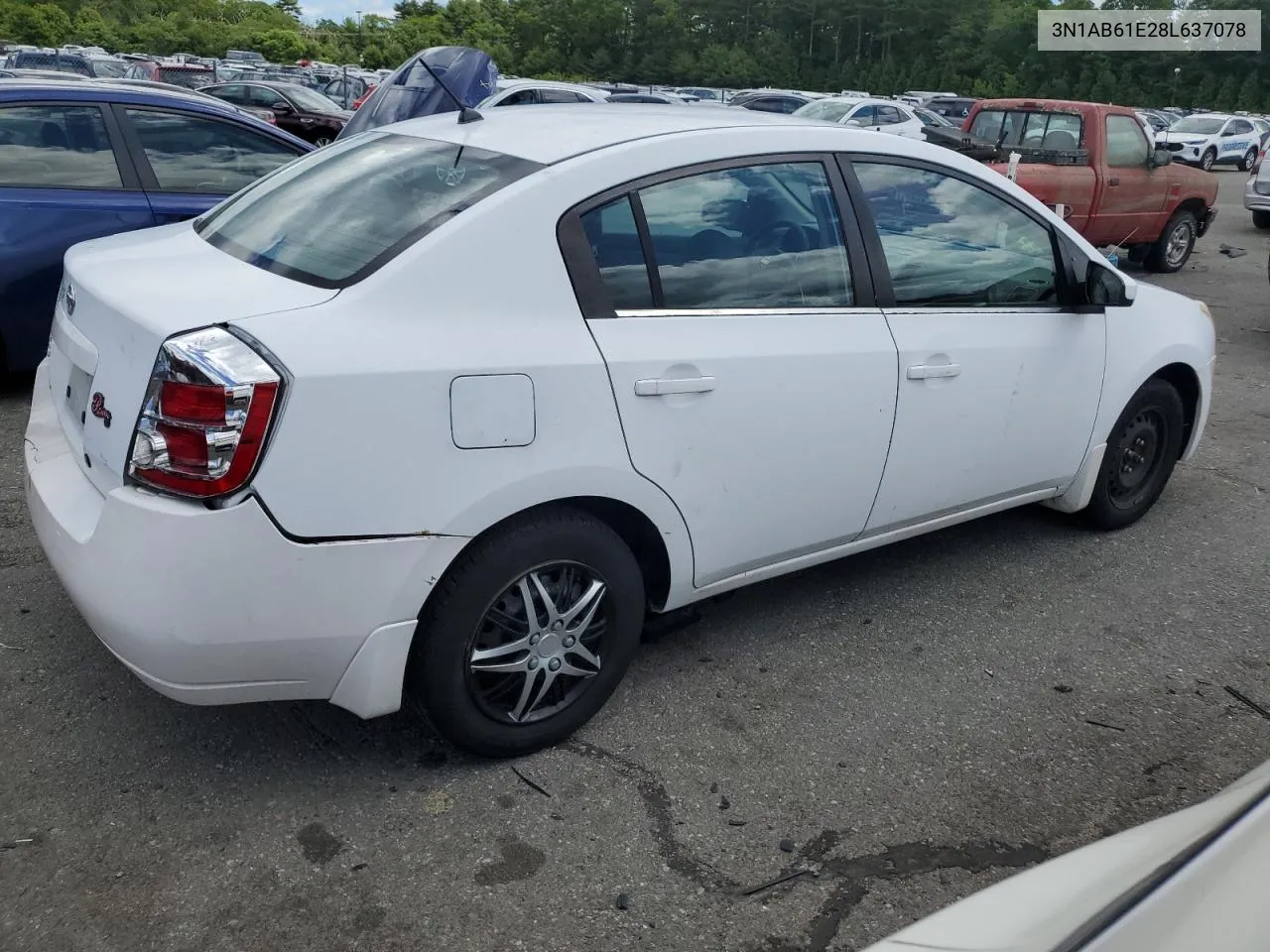 3N1AB61E28L637078 2008 Nissan Sentra 2.0