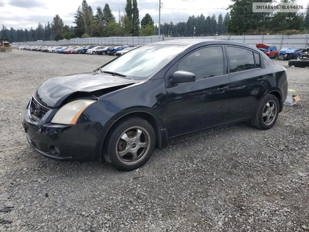 3N1AB61E78L694876 2008 Nissan Sentra 2.0