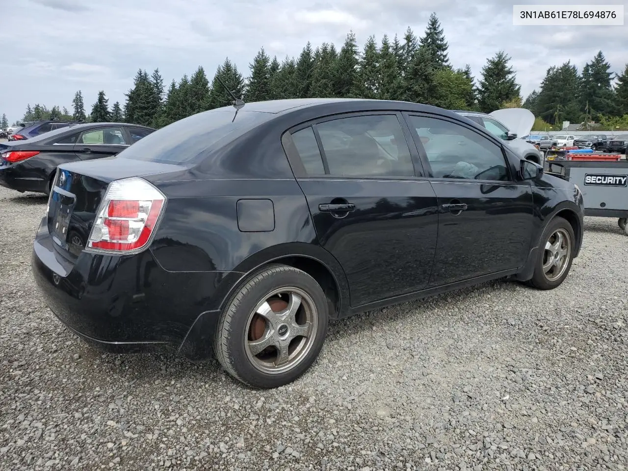 3N1AB61E78L694876 2008 Nissan Sentra 2.0