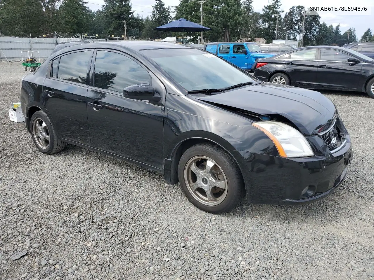 3N1AB61E78L694876 2008 Nissan Sentra 2.0