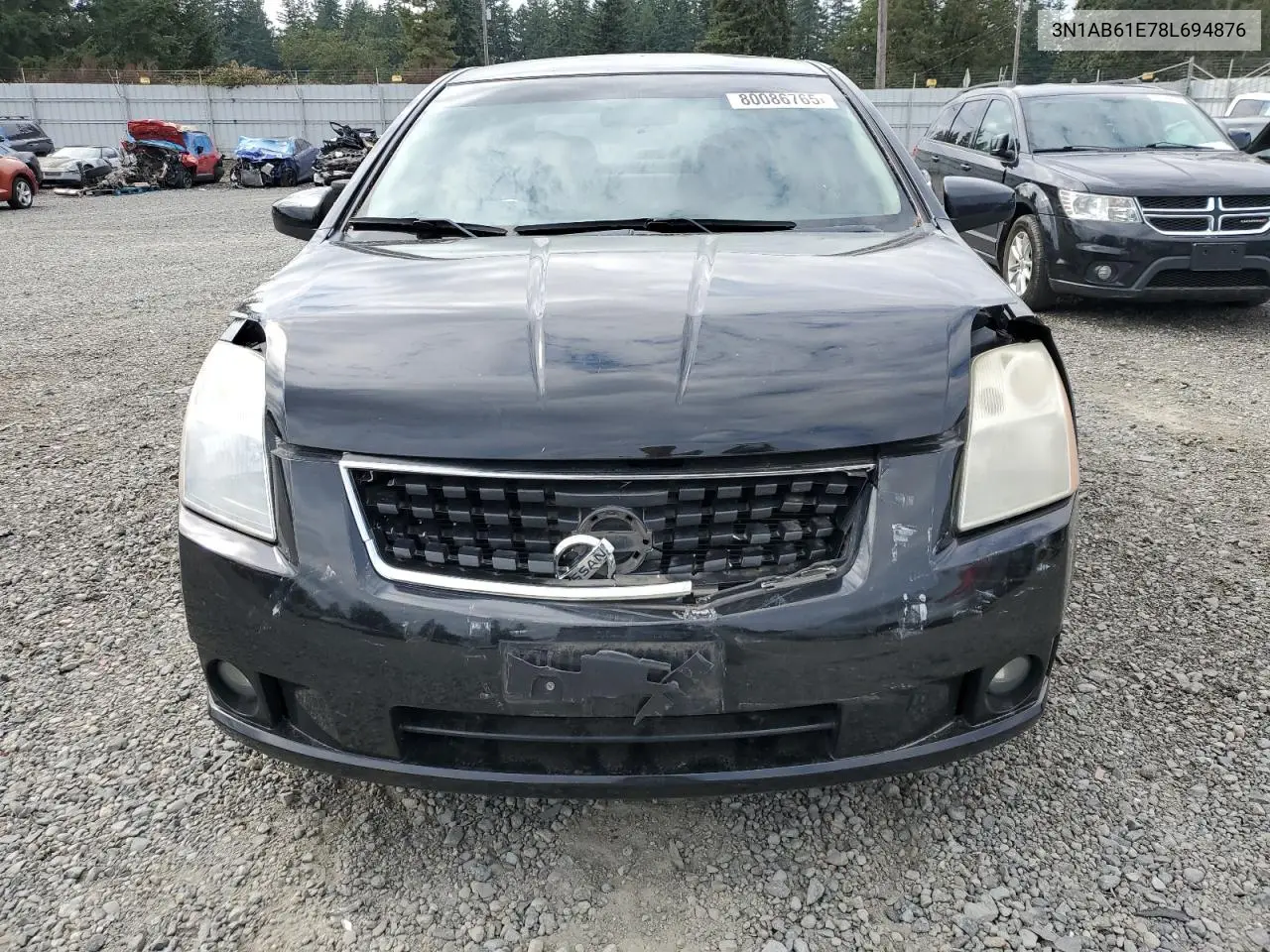 3N1AB61E78L694876 2008 Nissan Sentra 2.0
