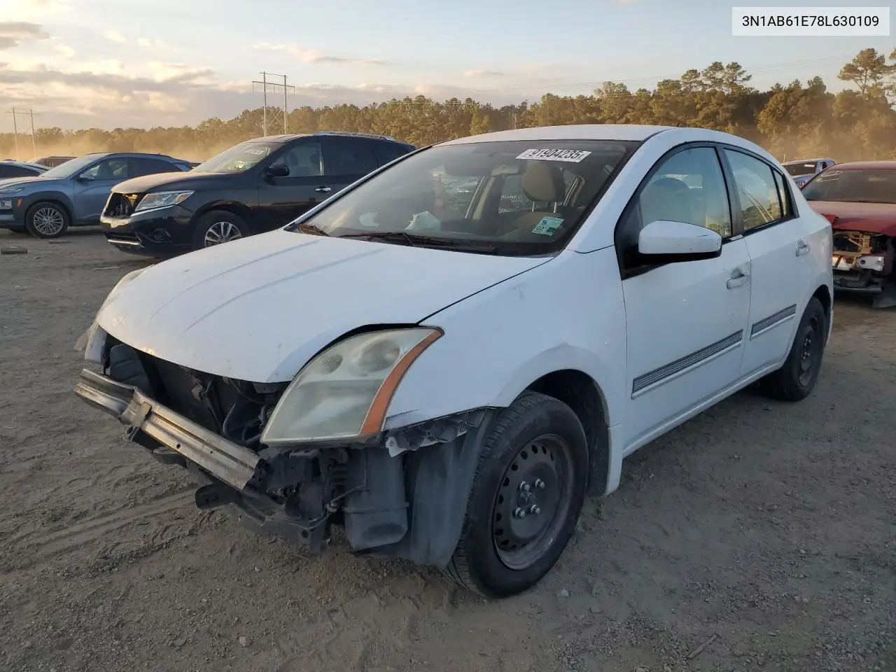 3N1AB61E78L630109 2008 Nissan Sentra 2.0