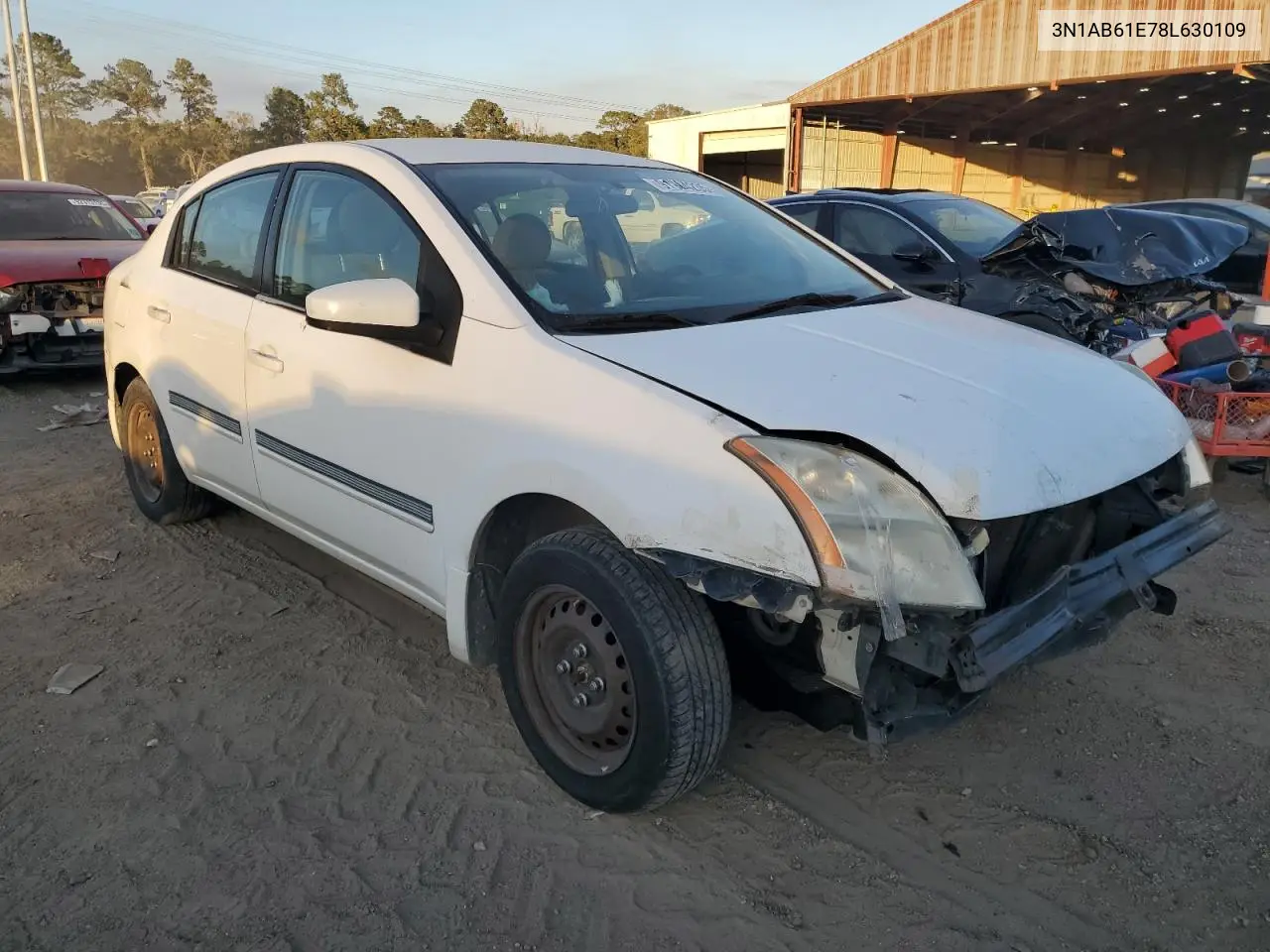3N1AB61E78L630109 2008 Nissan Sentra 2.0