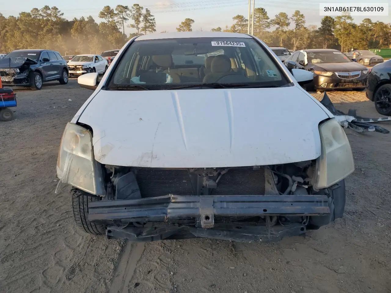 3N1AB61E78L630109 2008 Nissan Sentra 2.0