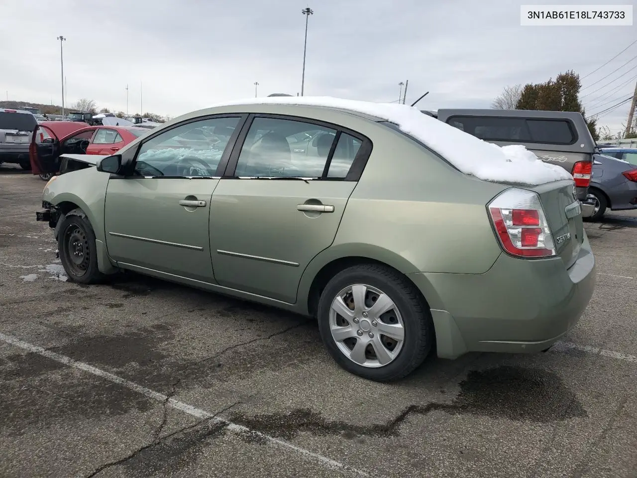3N1AB61E18L743733 2008 Nissan Sentra 2.0