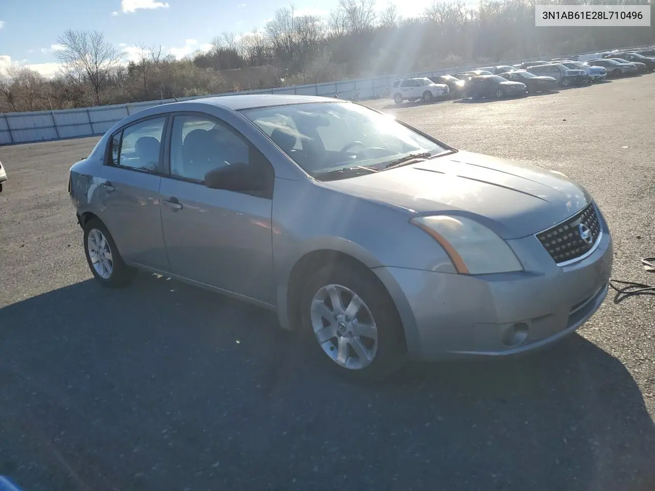 3N1AB61E28L710496 2008 Nissan Sentra 2.0