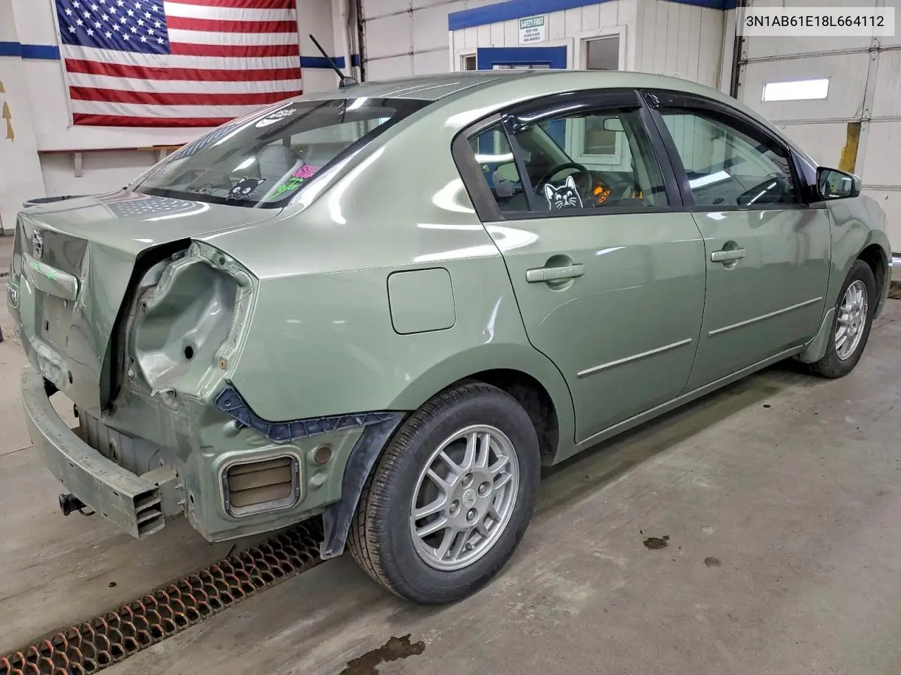 3N1AB61E18L664112 2008 Nissan Sentra 2.0