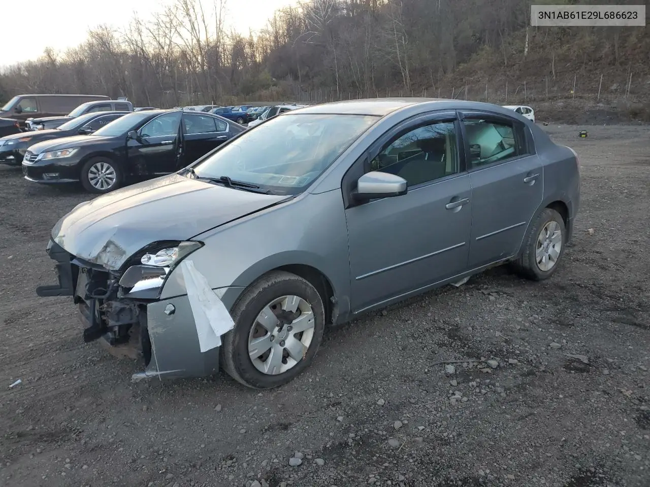 3N1AB61E29L686623 2009 Nissan Sentra 2.0