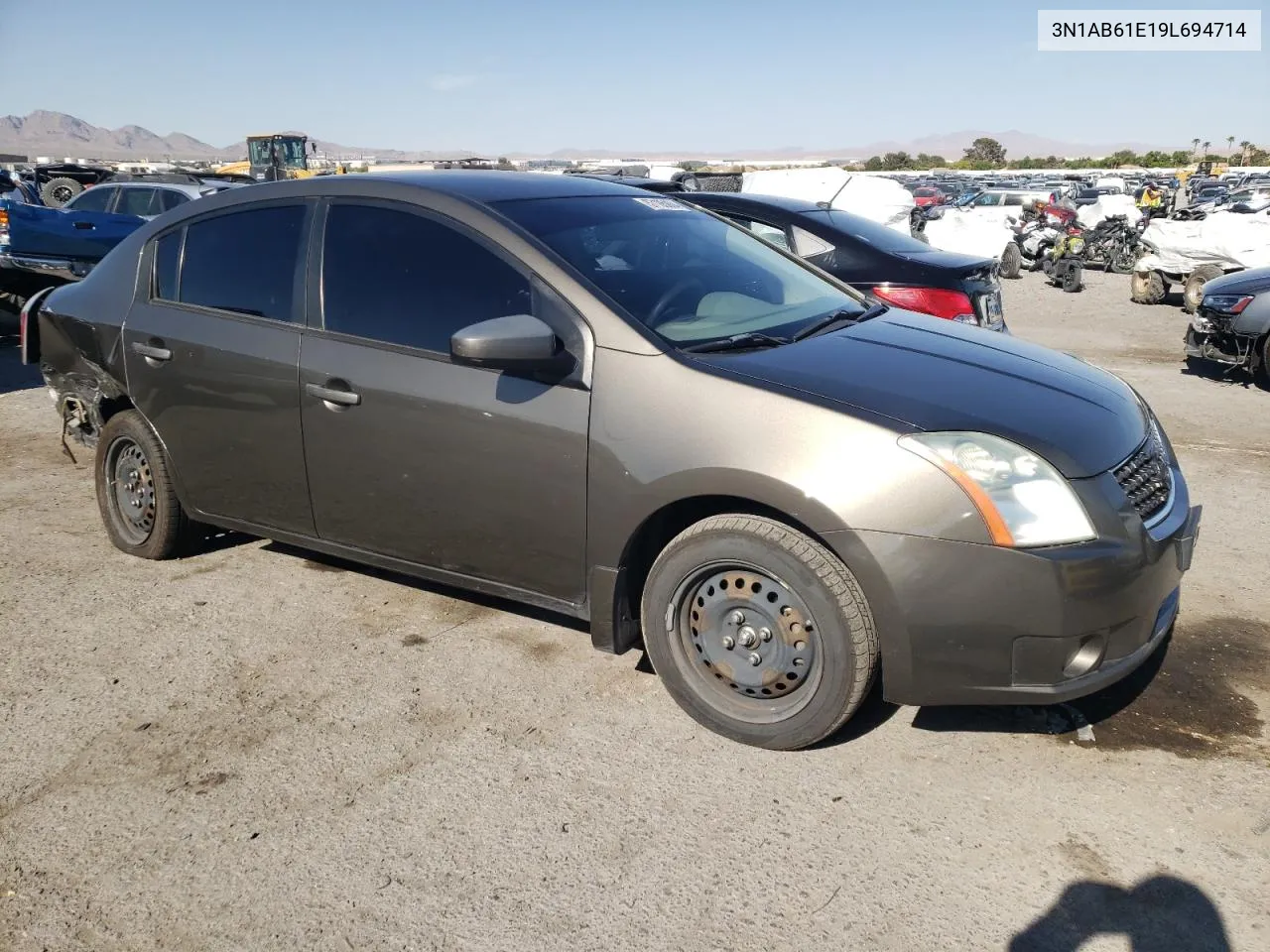 2009 Nissan Sentra 2.0 VIN: 3N1AB61E19L694714 Lot: 57105804