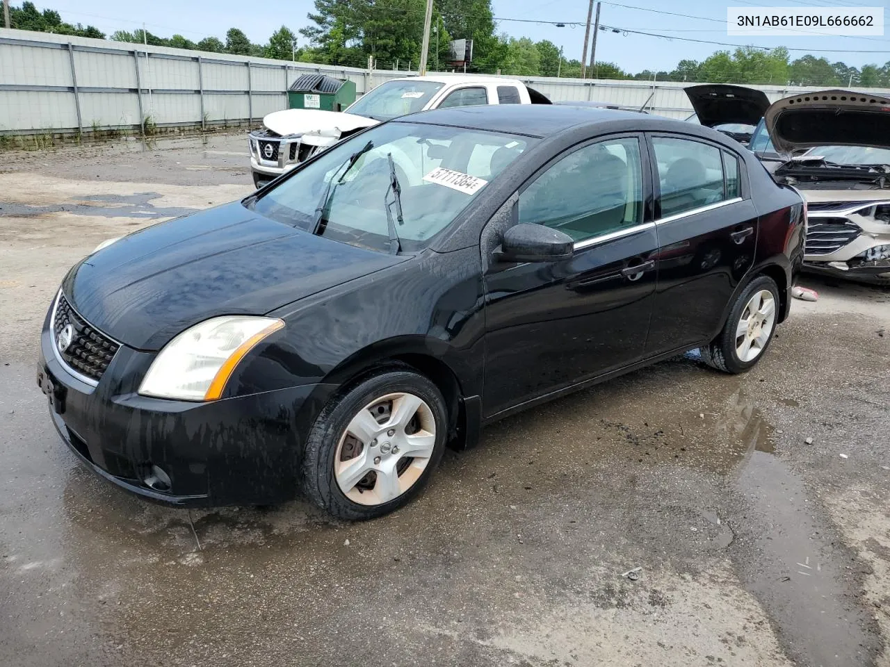 3N1AB61E09L666662 2009 Nissan Sentra 2.0