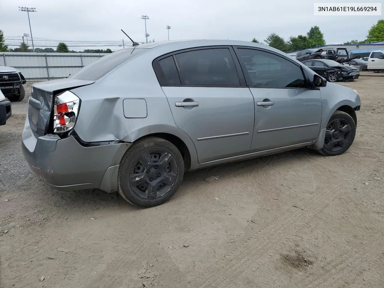 2009 Nissan Sentra 2.0 VIN: 3N1AB61E19L669294 Lot: 57248874