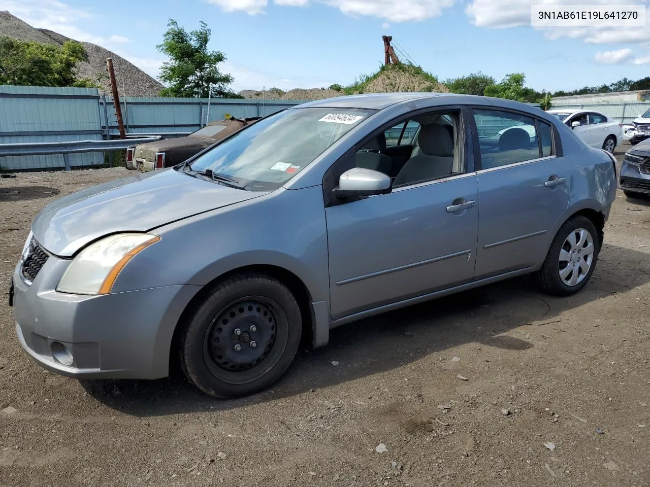 2009 Nissan Sentra 2.0 VIN: 3N1AB61E19L641270 Lot: 60094634