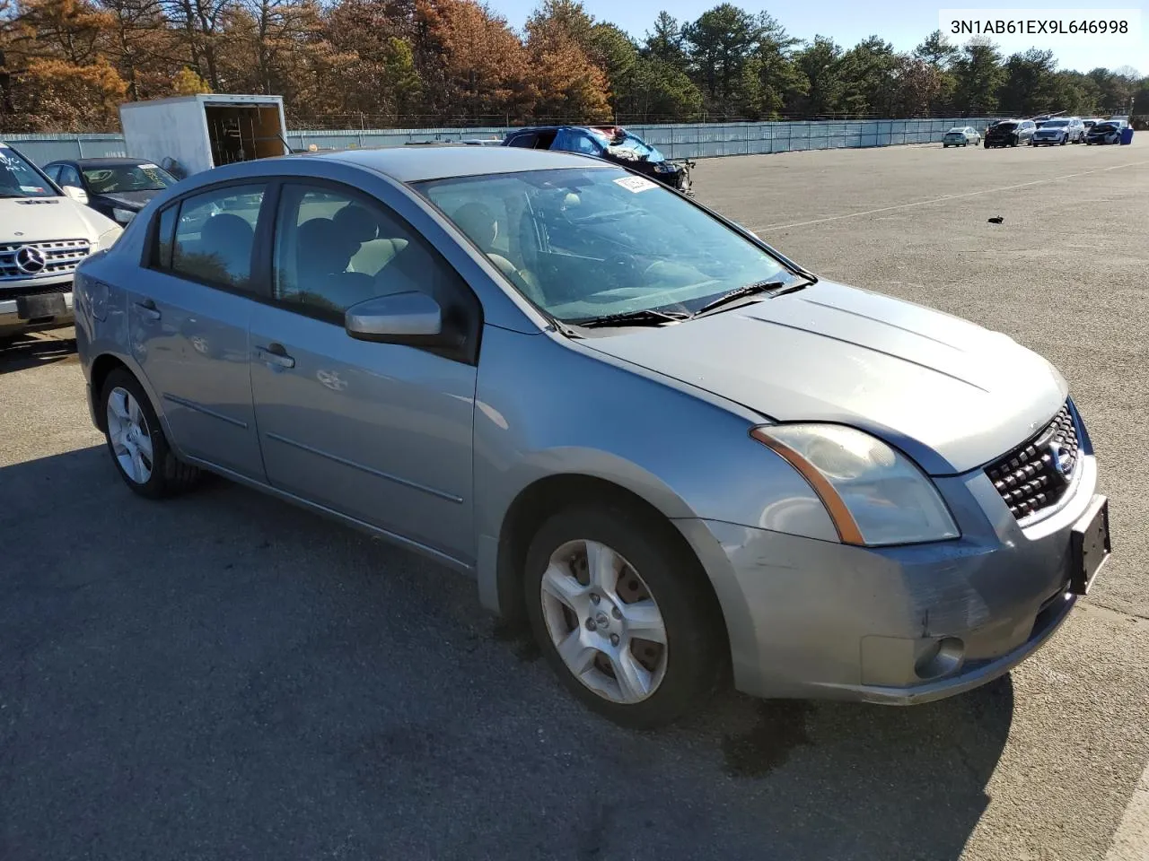 2009 Nissan Sentra 2.0 VIN: 3N1AB61EX9L646998 Lot: 72043184