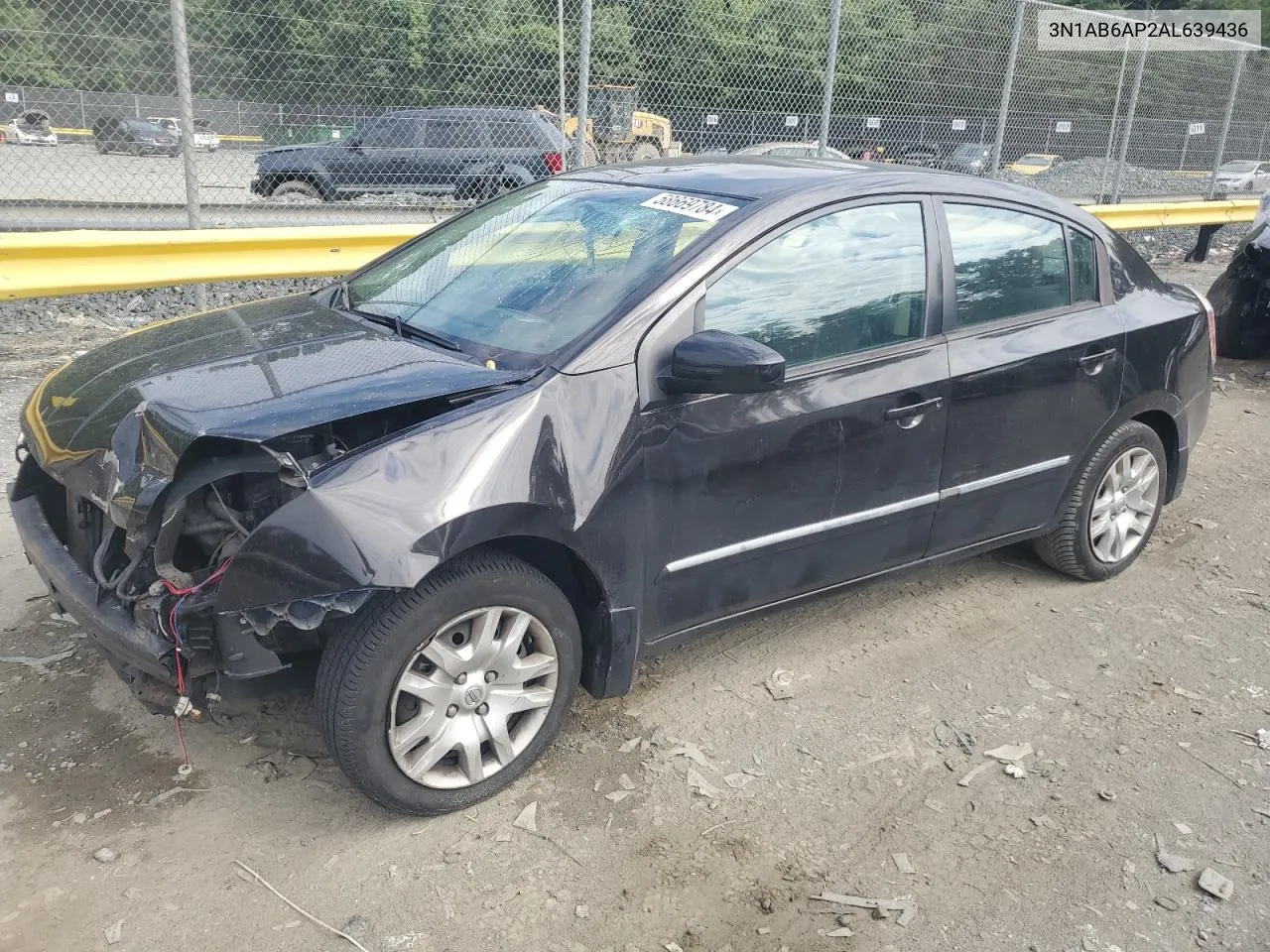 2010 Nissan Sentra 2.0 VIN: 3N1AB6AP2AL639436 Lot: 58669784