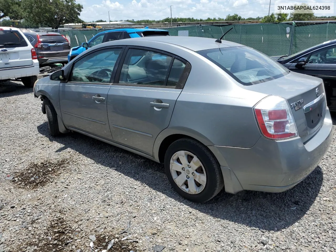 2010 Nissan Sentra 2.0 VIN: 3N1AB6AP0AL624398 Lot: 59438474