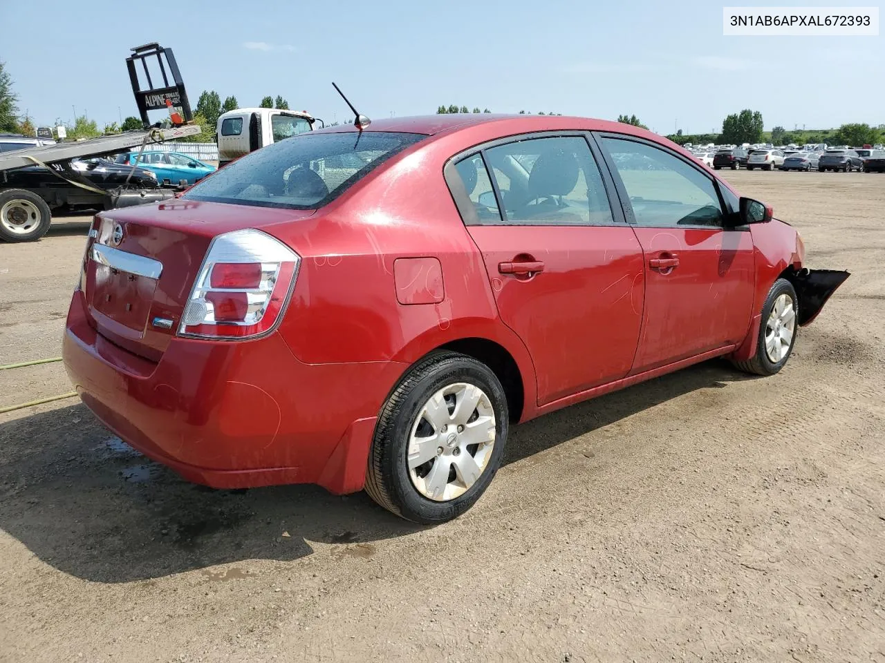 2010 Nissan Sentra 2.0 VIN: 3N1AB6APXAL672393 Lot: 63858084